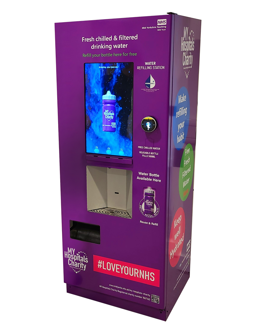 Hydrachill New Generation 2-in-1 Water and Bottle Stations